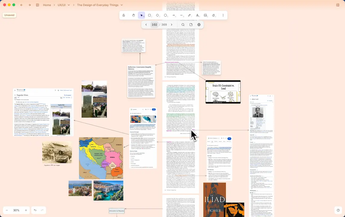 Infinite PDF canvas