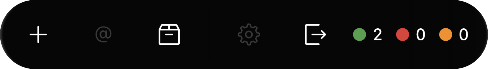 Live feedback navbar